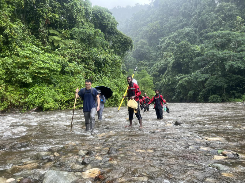 萬水千山只等閑，踐行六講勇向前 ——所羅門金嶺水電站項目勘察工作側(cè)記